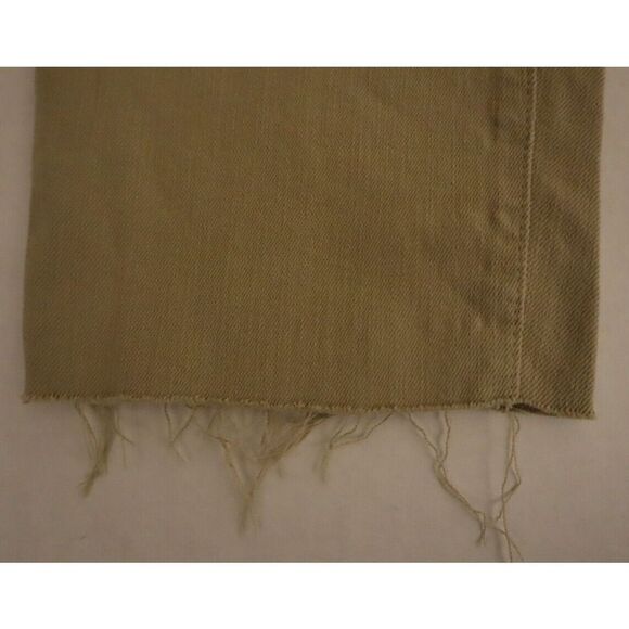 L'agence Women's Sz 29 Limestone Sada High-Rise Crop Slim Straight Jeans $255 - Picture 9 of 9